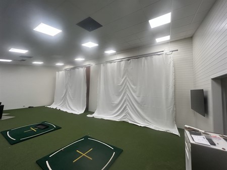 Pilbågsnät, vita, 5.2 x 4.3m